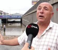 Sel felaketi sonrası tepki &ccedil;eken olay: Mağdurun sesini AK Parti duydu