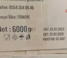 Zabıta ekipleri son kullanım tarihi ge&ccedil;en 768 kilogram poşet &ccedil;aya el koydu