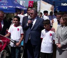 AK Parti Genel Başkan Yardımcısı Yazıcı, Gaziantep'te bisiklet dağıtım t&ouml;renine katıldı