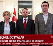 Akın G&uuml;rlek, Beh&ccedil;et Oktay'ın ailesiyle g&ouml;r&uuml;şt&uuml;