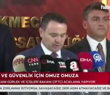 Bakan G&uuml;rlek: "Asla meydanı boş sanmayın, devlet buradadır. Vatandaşının yanındadır."