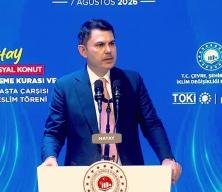 Bakan Kurum Hatay'dan duyurdu: T&uuml;rkiye prangalarından kurtulacak