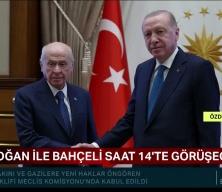 Başkan Erdoğan ile Bah&ccedil;eli bug&uuml;n bir araya gelecek