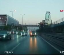 Beylikd&uuml;z&uuml;'nde trafikte makas atan s&uuml;r&uuml;c&uuml;ye 96 bin lira ceza