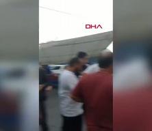 Beyoğlu'nda kanlı dehşet! Pazarcı kalasla başını yardı