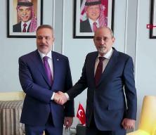 Dışişleri Bakanı Hakan Fidan, &Uuml;rd&uuml;n'de