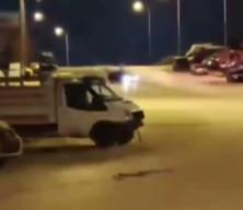 Drift yaparak trafiği tehlikeye atan 11 maganda yakalandı