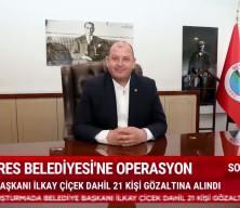 Menderes Belediyesi'ne operasyon! Başkan dahil 21 kişi g&ouml;zaltına alındı