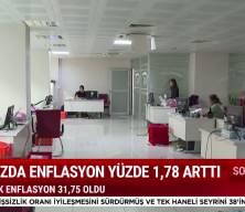 Temmuz enflasyonu y&uuml;zde 1,78, yıllık enflasyon y&uuml;zde 31,75 oldu