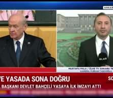 Ter&ouml;rs&uuml;z T&uuml;rkiye s&uuml;recinde MHP lideri Devlet Bah&ccedil;eli ilk imzayı attı