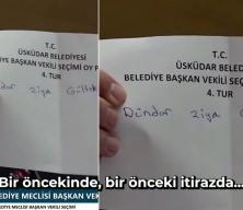 &Uuml;sk&uuml;dar Belediyesi'nde şaibeli se&ccedil;imin sonucu belli oldu