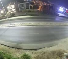 Bodrum'da kontrolden &ccedil;ıkan otomobil AVM'nin otoparkına u&ccedil;tu!