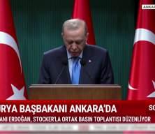 Cumhurbaşkanı Erdoğan ile Avusturya Başbakanı ortak basın toplantısı d&uuml;zenledi