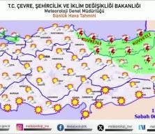 Hava durumunda &ccedil;ifte s&uuml;rpriz: Meteoroloji'den 18 il i&ccedil;in saatli uyarı