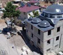 Malatya'da depremde yıkılan Balaban &Ccedil;arşı Camii, destek bekleniyor