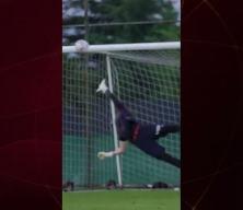 Muhammed Salah bildiğiniz gibi: Antrenmanda attığı gol g&uuml;ndem oldu