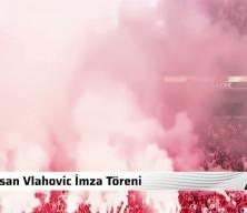 Vlahovic T&uuml;praş Stadyumu'nun yeşil zemininde ilk &uuml;&ccedil;l&uuml;s&uuml;n&uuml; &ccedil;ektirdi