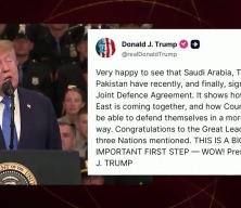 ABD Başkanı Trump: Mekke Savunma Anlaşması'ndan memnuniyet duyuyorum
