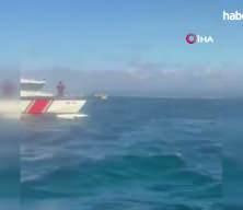  Balık tutmak i&ccedil;in a&ccedil;ıldıkları denizde dron buldular