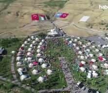 Bitlis'in Ahlat il&ccedil;esinde Malazgirt Zaferi'nin 955. yıl d&ouml;n&uuml;m&uuml; etkinlikleri başladı