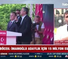 B&ouml;cek&rsquo;in &ldquo;15 milyon euro&rdquo; iddiasına baz kaydı: İmamoğlu ile aynı yerde buluştukları tespit edildi