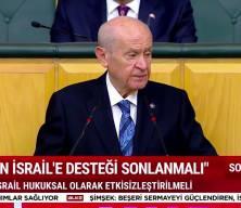 Devlet Bah&ccedil;eli'den İsrail'e sert tepki!