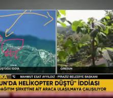 Giresun'da "helikopter d&uuml;şt&uuml;" iddiası