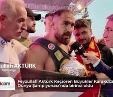 Karakucak D&uuml;nya Şampiyonası&rsquo;nda Feyzullah Akt&uuml;rk şampiyon oldu