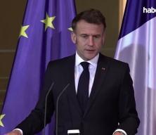 Macron'dan Ukrayna'ya hava savunma f&uuml;zesi taahh&uuml;d&uuml;