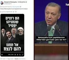 Netanyahu, Erdoğan'ın g&ouml;r&uuml;nt&uuml;leriyle se&ccedil;im propagandası yapıyor