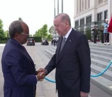 Somali Cumhurbaşkanı Mahmud'dan T&uuml;rkiye'ye &ouml;vg&uuml;