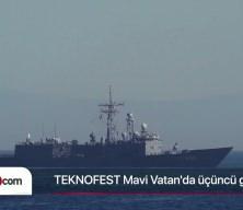 T&uuml;rk donanmasının vurucu g&uuml;c&uuml; TCG Sancaktar TEKNOFEST Mavi Vatan'da kapılarını a&ccedil;tı