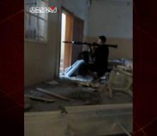 Kassam Tugayları'ndan sıcak &ccedil;atışma g&ouml;r&uuml;nt&uuml;s&uuml;: İsrail tankı b&ouml;yle imha edildi!