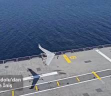 Bayraktar KALKAN DİHA, TCG Anadolu ve TCG Burgazada gemilerinde test u&ccedil;usu ger&ccedil;ekleştirdi