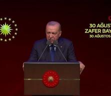 Cumhurbaşkanı Erdoğan: 30 Ağustos Zafer Bayramı'nı tekrar tebrik ediyorum