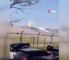 Endonezya'da Sukhoi savaş u&ccedil;ağı pistten &ccedil;ıktı