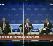Erdoğan'dan tarihi "One Minute" resti