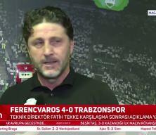 Fatih Tekke Trabzonspor'daki g&ouml;revinden istifa etti!