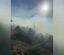 Kaş'ta orman yangını