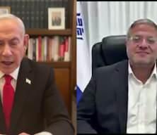 Soykırımcı Netenyahu ile ortağı Ben-Gvir birbirine girdi