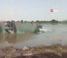 T&uuml;rkiye ve Suriye'den ortak hamle! Fırat'a k&ouml;pr&uuml; kuruluyor