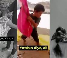 İsrail&rsquo;in u&ccedil;urtma kararına Gazzeli &ccedil;ocuk isyan etti