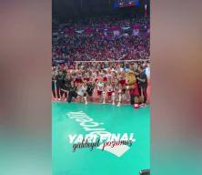 A Milli Kadın Voleybol Takımı, yarı finale y&uuml;kseldi