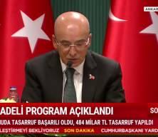 Bakan Şimşek: Kamuda tasarruf başarılı oldu