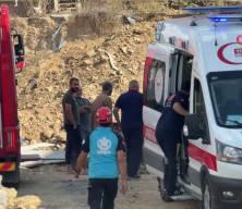 Başakşehir'deki inşaat alanında g&ouml;&ccedil;&uuml;k