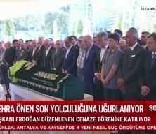 Cumhurbaşkanı Erdoğan, AK Parti Milletvekili &Ouml;nen&rsquo;in kızının cenazesine katıldı