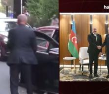 Cumhurbaşkanı Erdoğan, Aliyev ile bir araya geldi