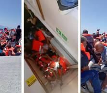 Girne'deki gemi faciasında yeni g&ouml;r&uuml;nt&uuml;ler ortaya &ccedil;ıktı! 