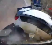 Sultanbeyli&rsquo;de y&uuml;reklerin ağza geldiği kaza!
