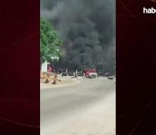Suriye'nin İdlib ilinde m&uuml;himmat y&uuml;kl&uuml; aracın patlaması sonucu 2 sivil hayatını kaybetti